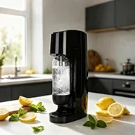 Manual Sparkling Water Maker Soda Maker 03 in Black