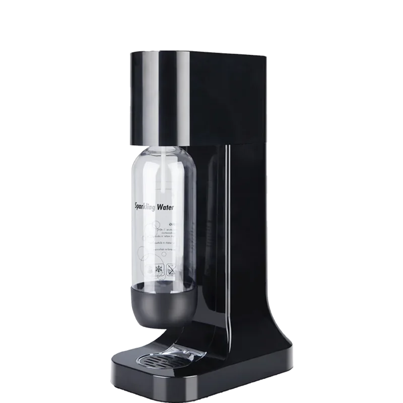 Four Miracle Soda Maker models displayed together showing range of options