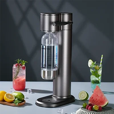 Máquina de Agua Espumosa Manual Soda Maker 05 Blanco